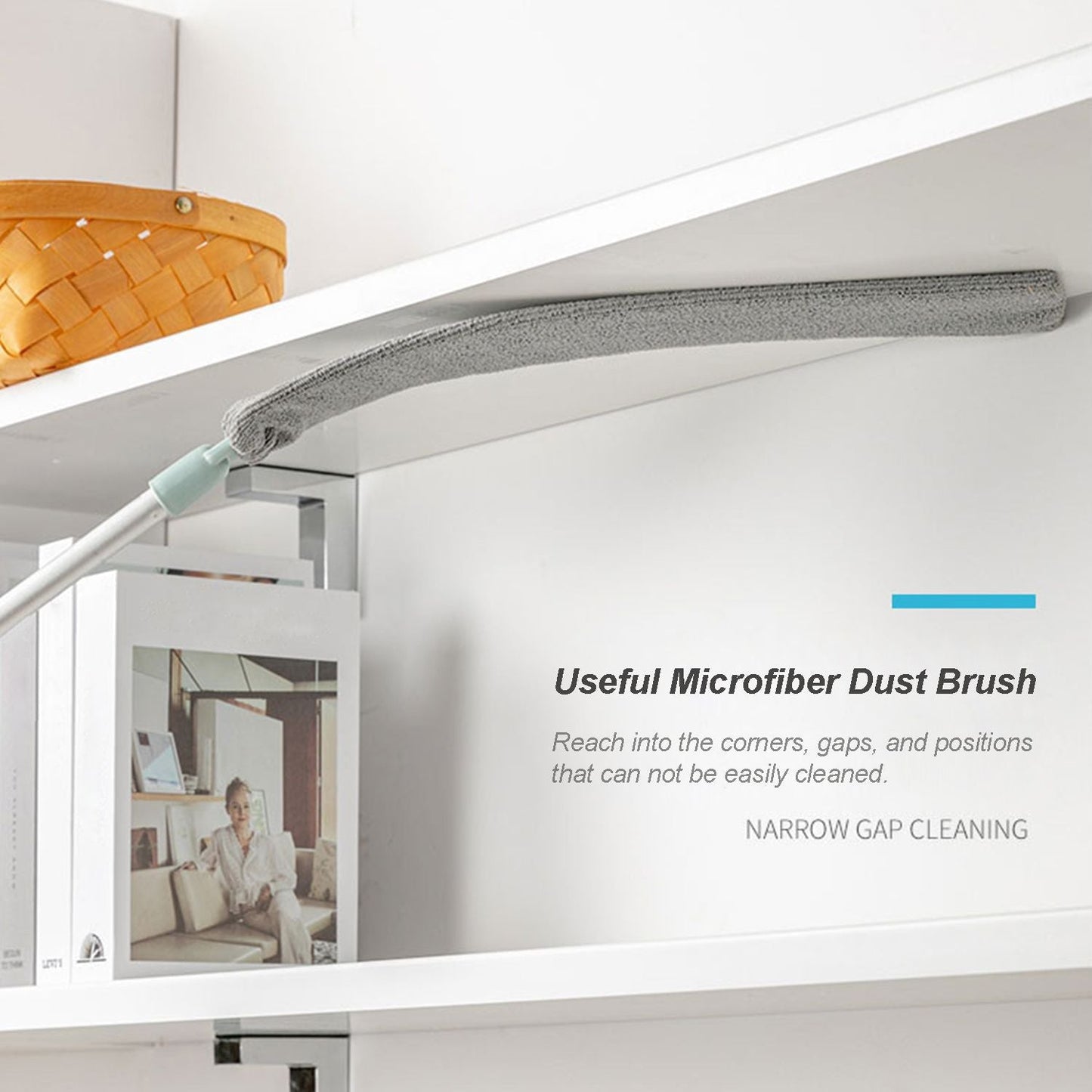 Microfiber Dust Brush Gap Dust Cleaning Artifact Washable - Type 1