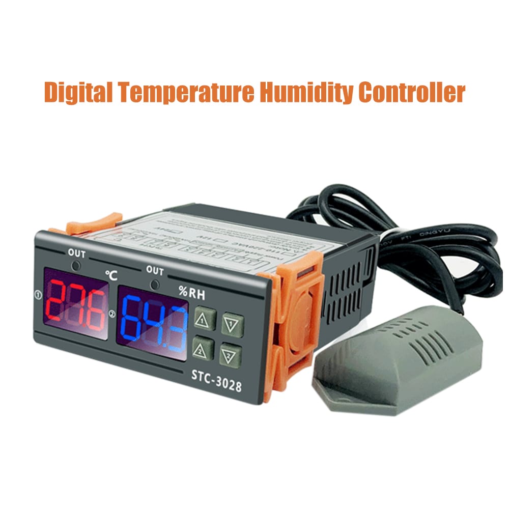 STC-3028 Digital Temperature Humidity Controller Meter - 220V