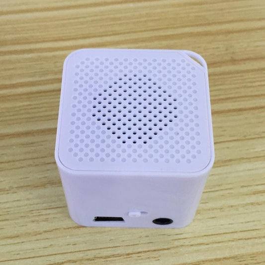 Portable MP3 Player Mini Sport Music Player Walkman, Support USB Micro SD TF Card (White)