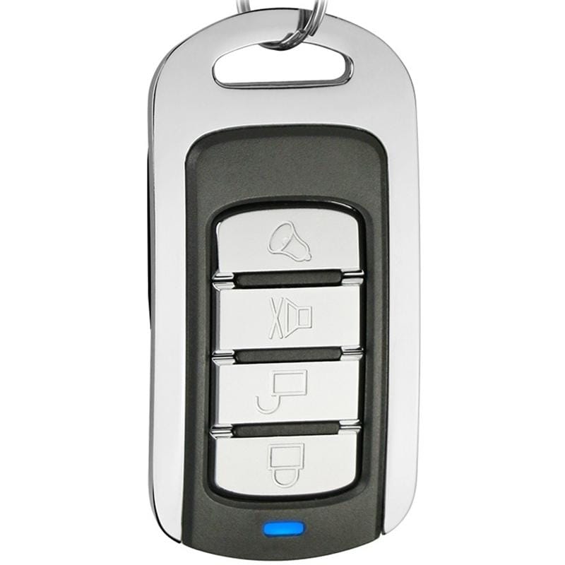 433MHz Metal Learning Code 4 Keys Remote Control for Car Garage Door