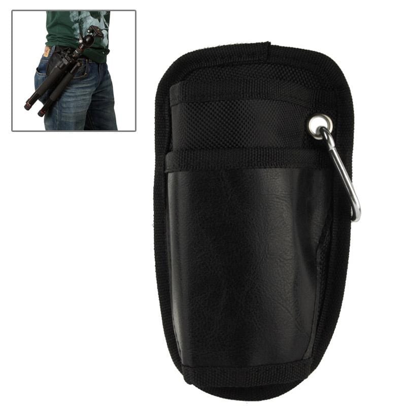 Special Camera Tripod Pocket Bag with Buckle & Clip (Black)