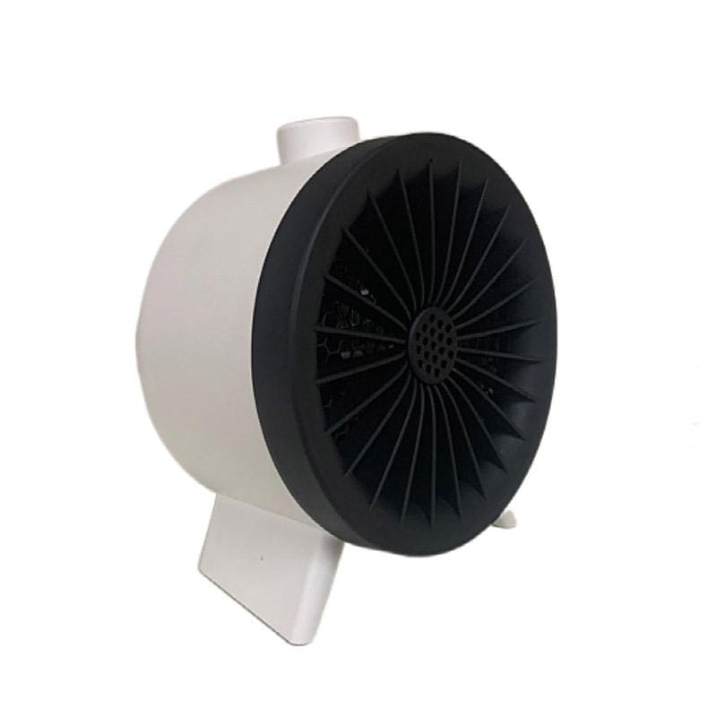 Home Mini Desktop Heater, Size:EU Plug (Green)