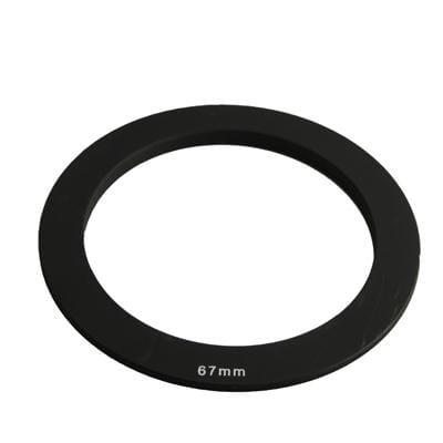 67mm Square Filter Stepping Ring (Black)
