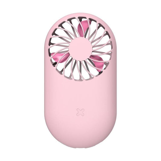 AF03 Portable Mini USB Charging Handheld Small Fan with 2 Speed Control (Pink)