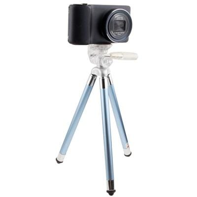 Fotopro FY-583 Portable Tripod Stand for Digital Cameras, 8-Section Legs, Max Weight Load: 1kg (Baby Blue)