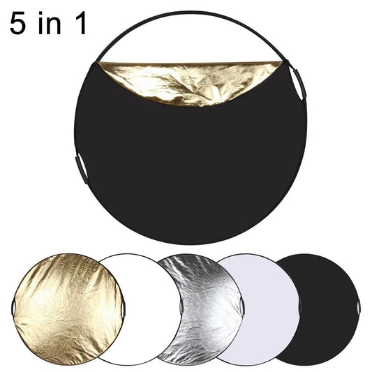 PULUZ 110cm 5 in 1  Folding Photo Studio Reflector Board (Style2)