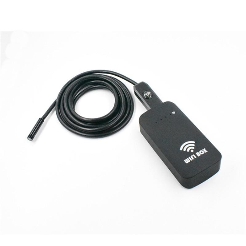 HD Endoscope Universal Wireless WiFi Box BOX Supports Any Smartphone Computer (Black)