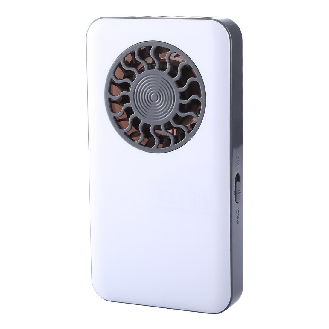 HH-U519 Ultra-thin Mute Handheld Portable Fan (Black)