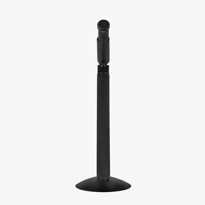 Yanmai SF-950 120 Degree Rotation Head 3.5mm Jack Studio Stereo Recording Microphone, Cable Length: 1.3m, Compatible with PC and Mac for Live Broadcast Show, KTV, etc. (Black)
