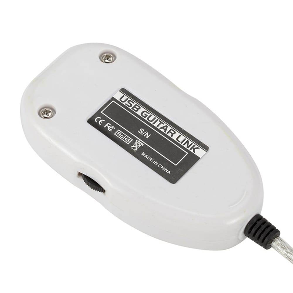 Guitar to USB Interface Link Cable Adapter Audio Connector