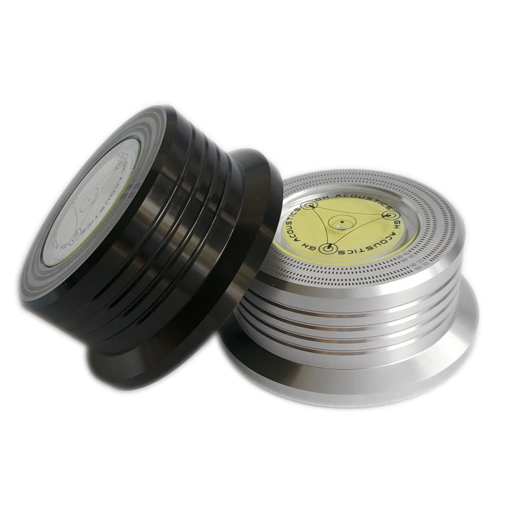 Practical Aluminum Turntable Stabilizer Clamp for LP Vinyl