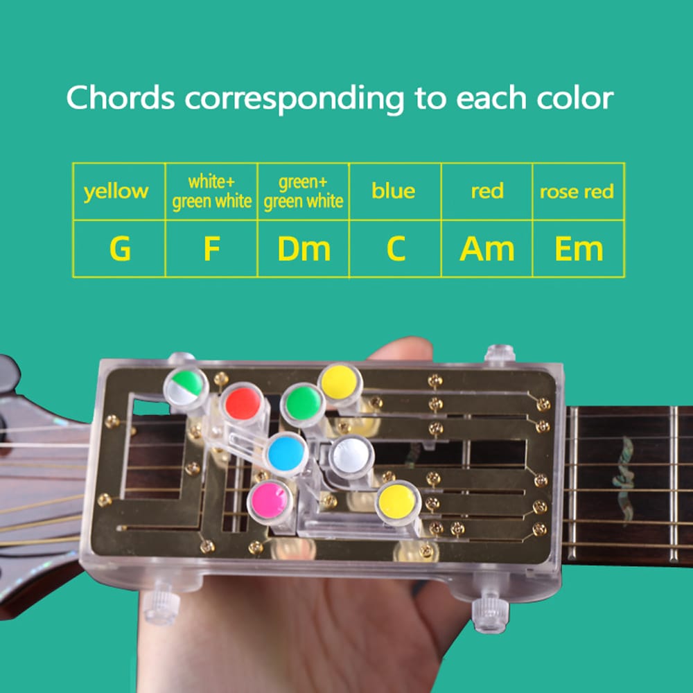 Guitar Chords Beginner Acoustic Guitar Chord Teaching Aid