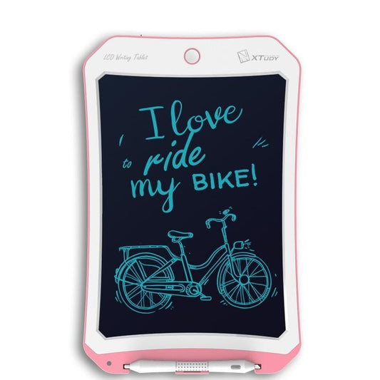 WP9316 10 inch LCD Monochrome Screen Writing Tablet Handwriting Drawing Sketching Graffiti Scribble Doodle Board for Home Office Writing Drawing (Pink)