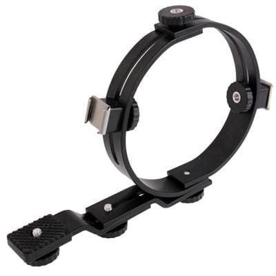 O-Shaped Bracket for Camcorder Video Light (Black)