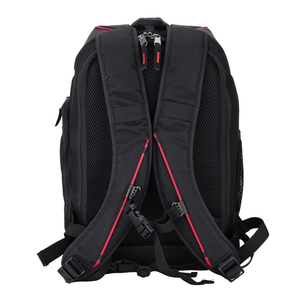 CADEN K6 Large Capacity Tscope Sling Shoulder Cross Digital Camera Bags Case Travel Backpack for Canon Nikon Sony, Size: 43*28*16cm (Black)