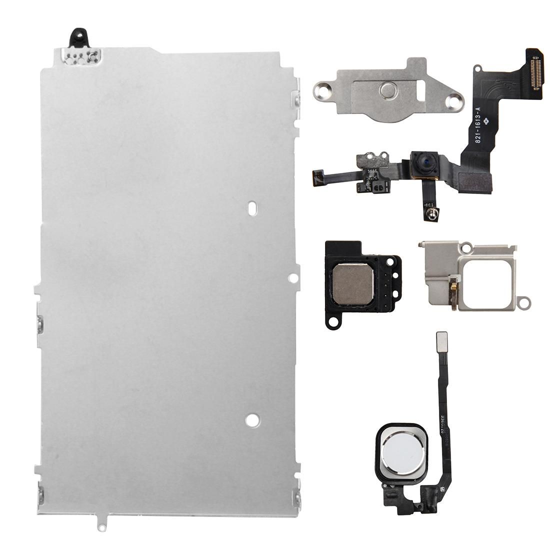6 in 1 for iPhone 5s LCD Repair Accessories Part Set (White)