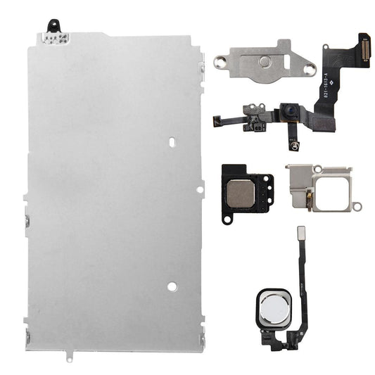 6 in 1 for iPhone 5s LCD Repair Accessories Part Set (White)