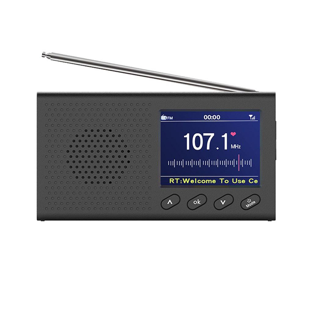 2.4 inch DAB-PC1 Digital DAB FM Radio with BT Stereo Rechargeable Personal