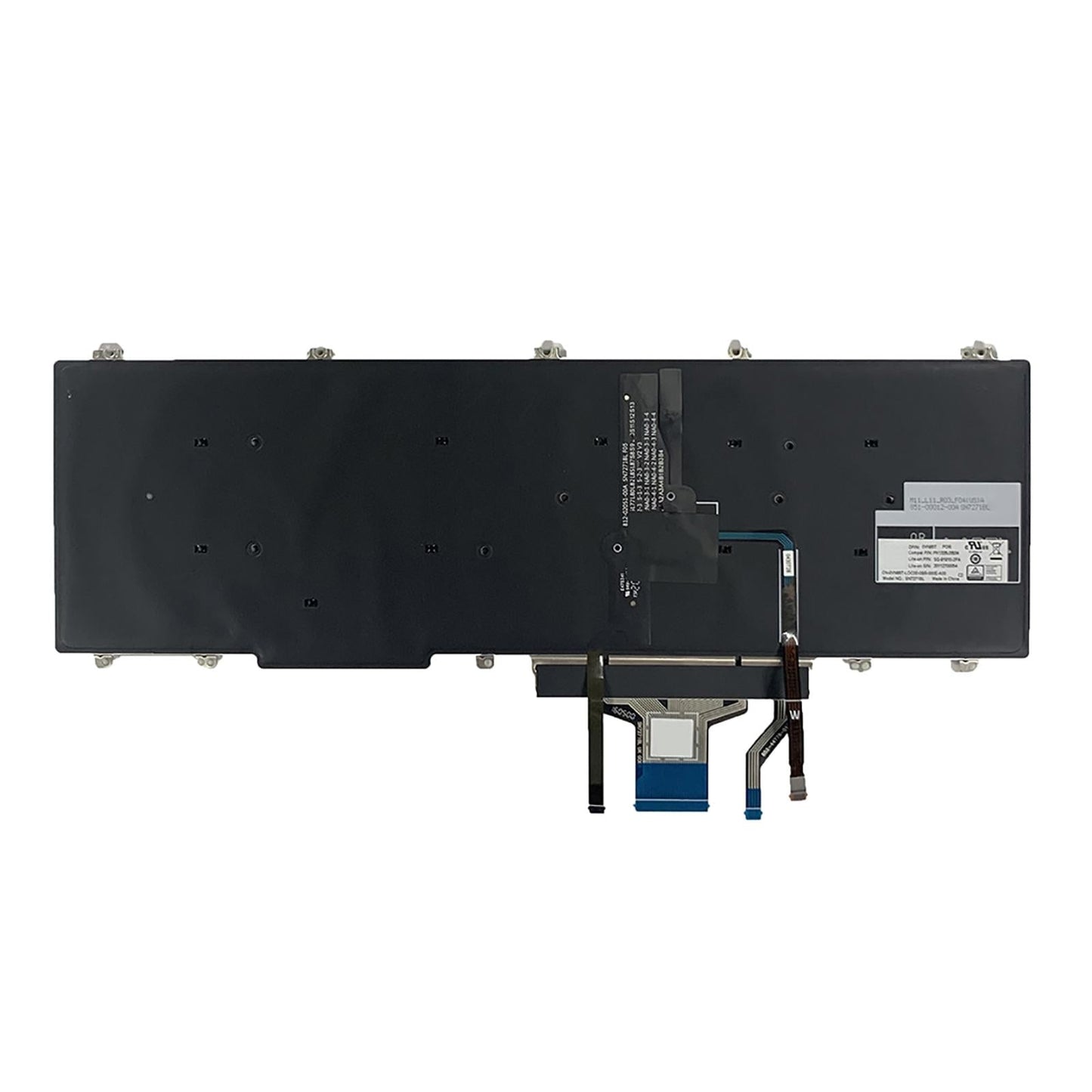 Laptop Keyboard Portuguese Layout for Dell Precision 7730 M7530 Part Black