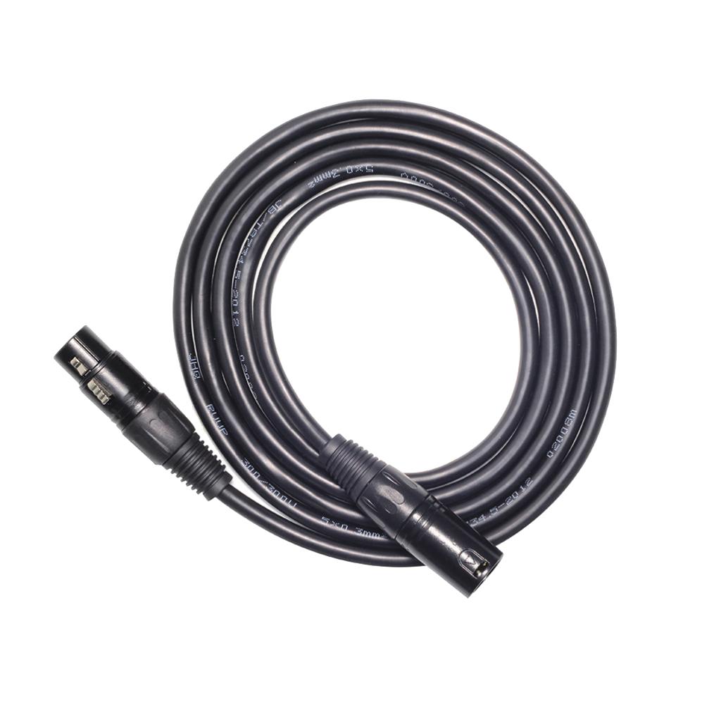 XLR Microphone Cable Mic Aduio Cord 5pin male to 3pin female