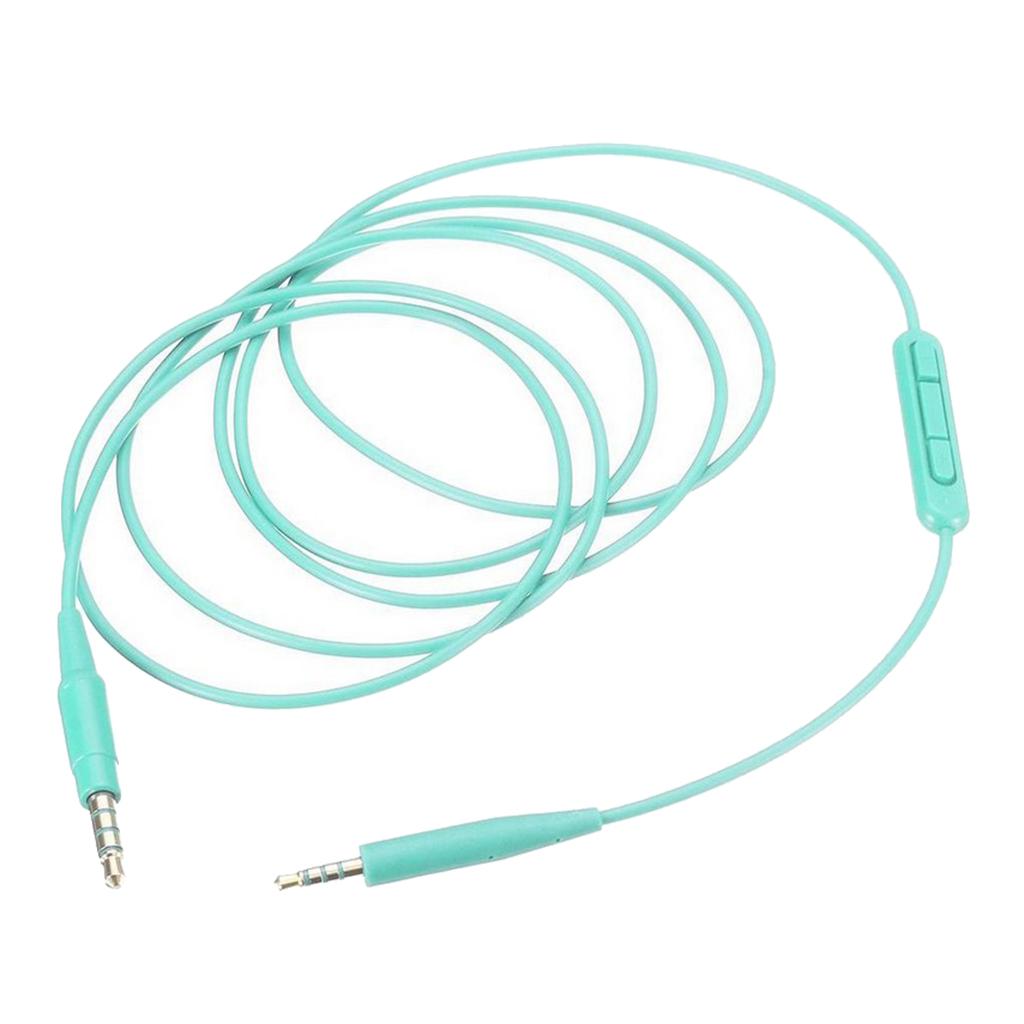 Headphone Audio Cable for Soundtrue Ear with Mic QC35 QC25 OE2 Green