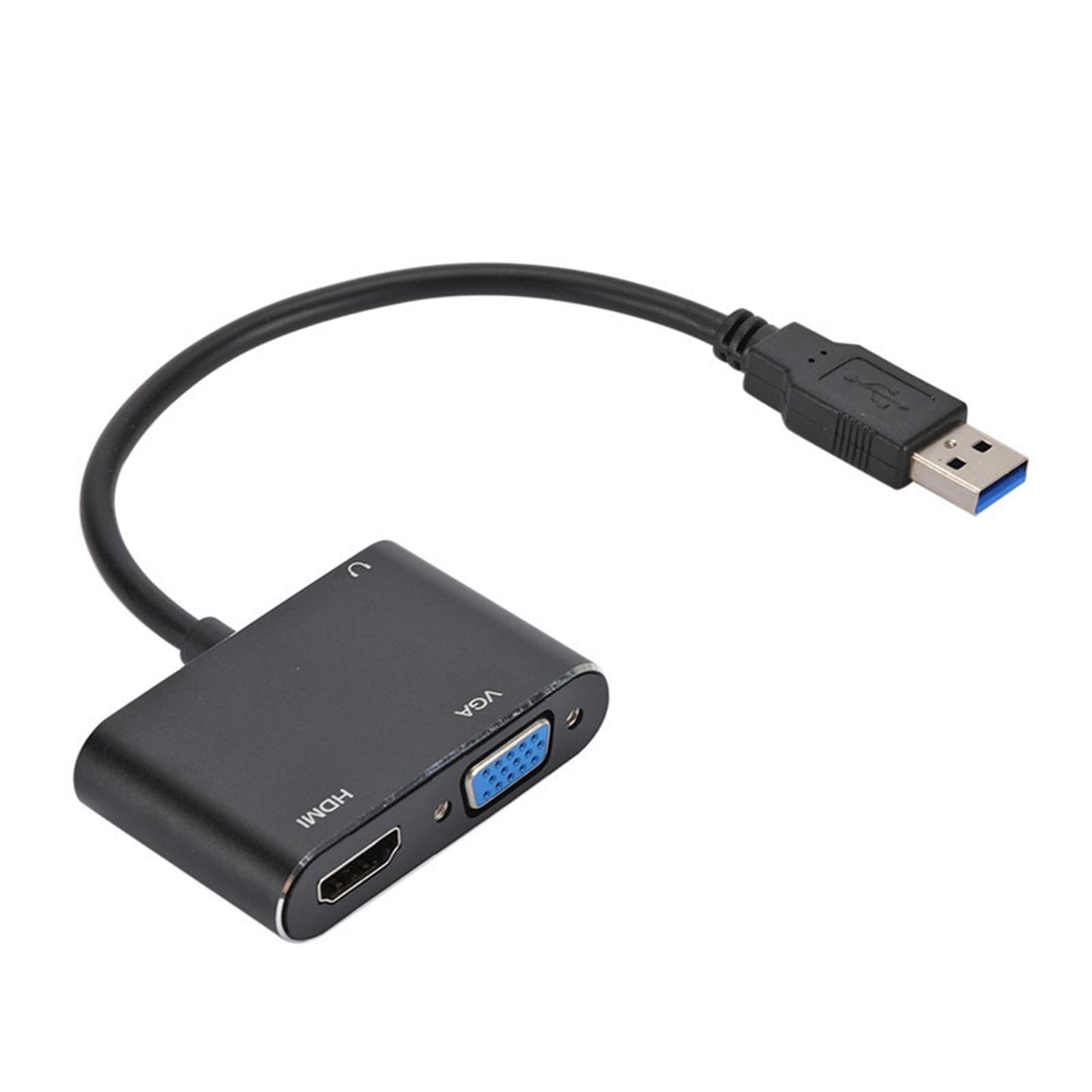 2-in-1 USB 3.0 to HDMI Adapter Converter ,Not Stuck No Glare Dual Output
