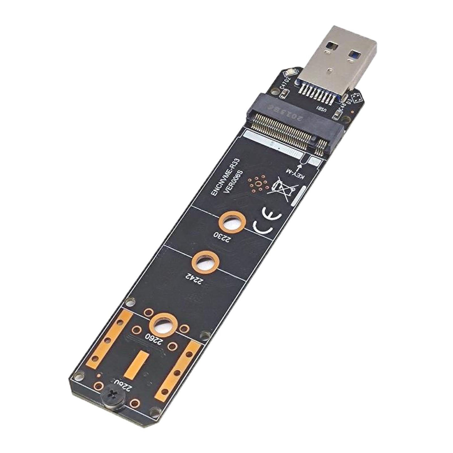 USB 3.1 Converter Card Reader Adapter Board for NVME SATA Dual Protocol M.2
