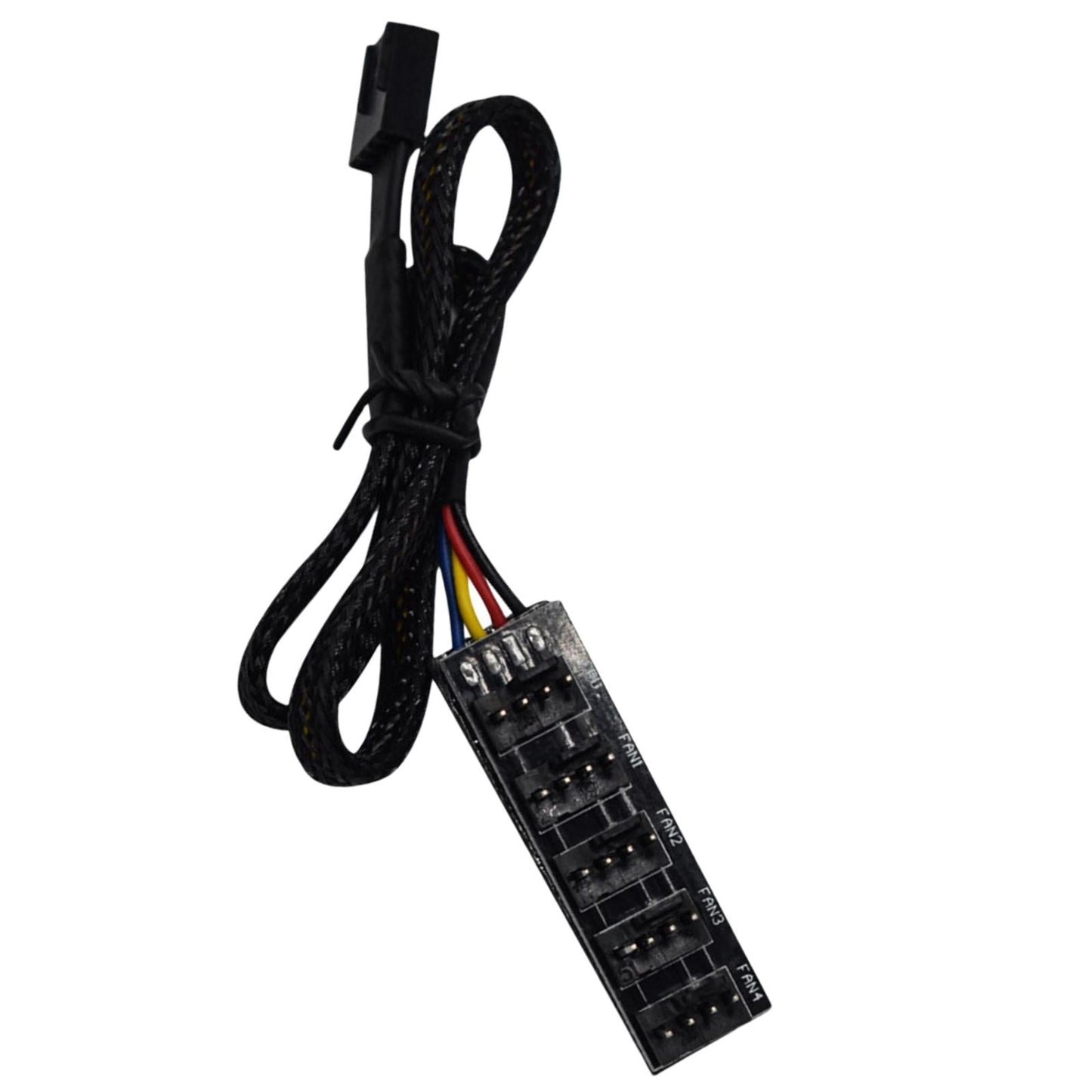 35cm 1 to 5 4-Pins PWM Fan CPU Hub 1 to 5 Way for Chasis Cooler Case Adapter