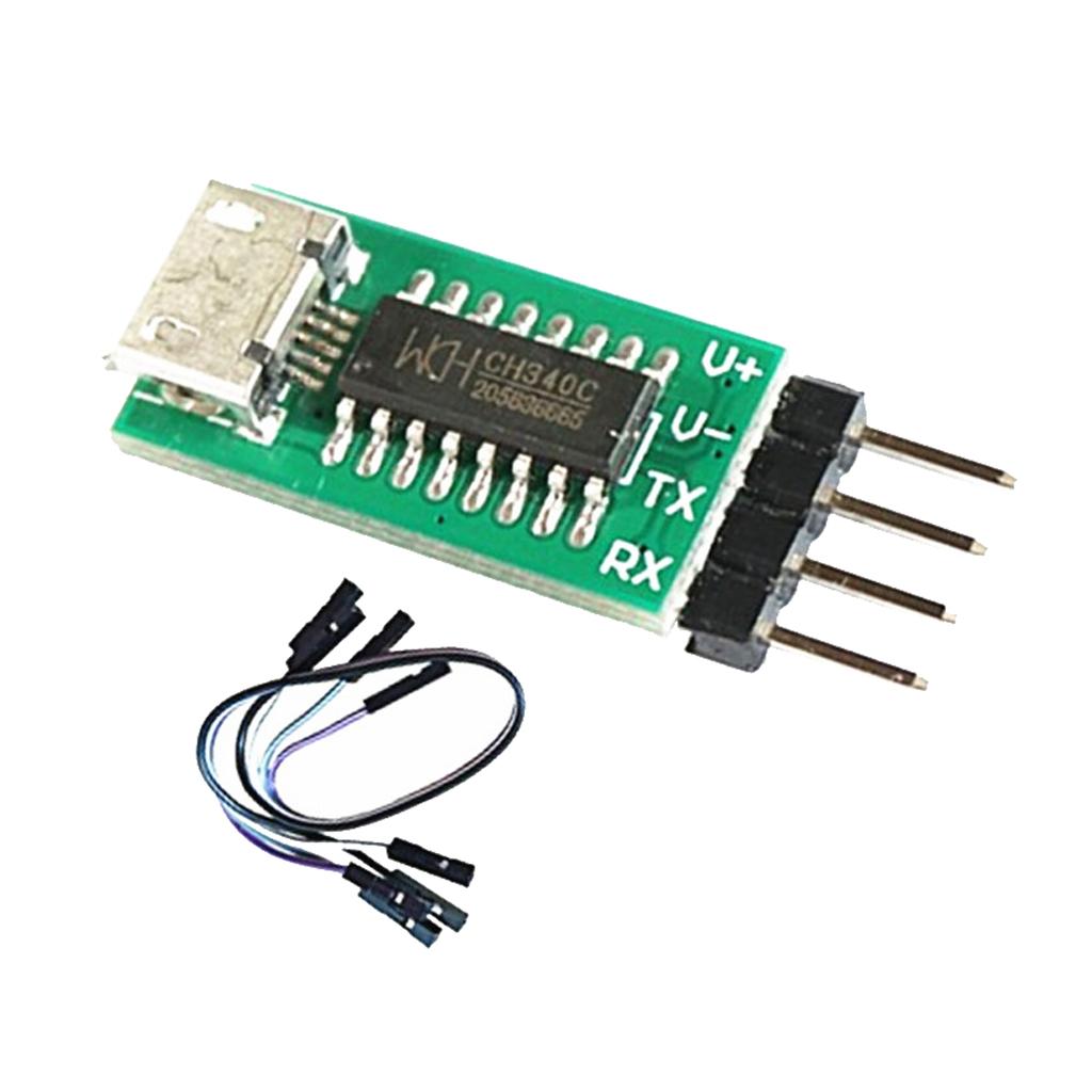 CH340C USB Transfer TTL Serial Port ISP Download Module 51 STM32 win7 CH340T