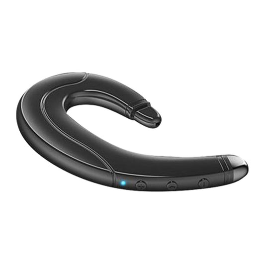 F88 Bone Conduction Bluetooth Ear-Hook Single Headphone  black