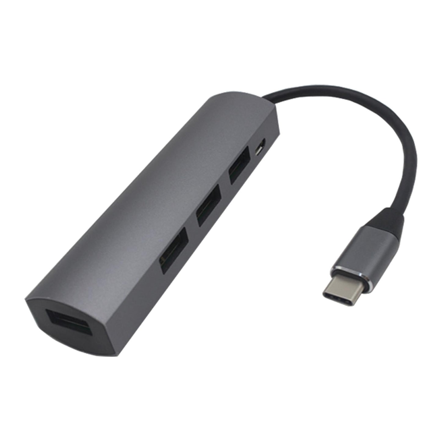 USB Type-C Hub Connectors USB 3.0 2.0 Adapter Cable for MacBook Grey
