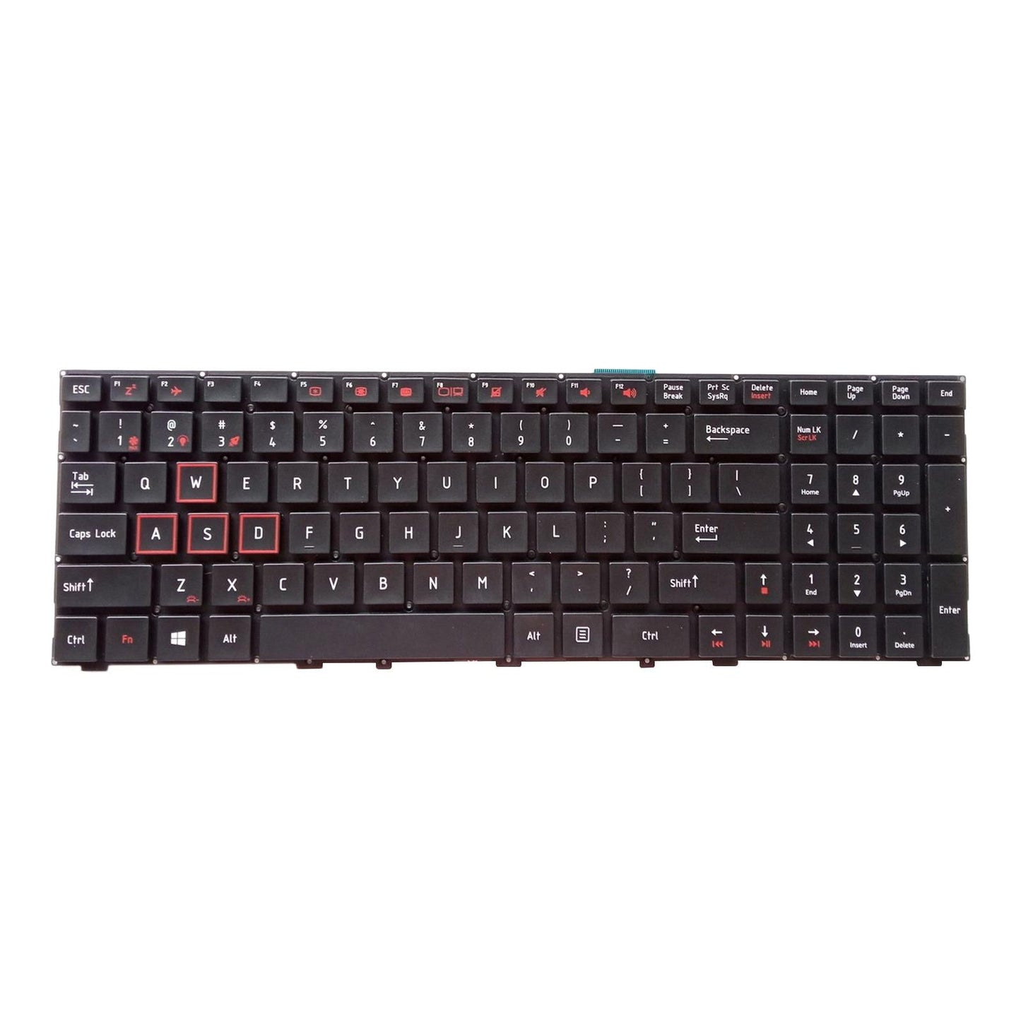 Notebook Keypad US Layout Durable Backlight for S11 SI3 S6CP for T6C 911 x6 orange