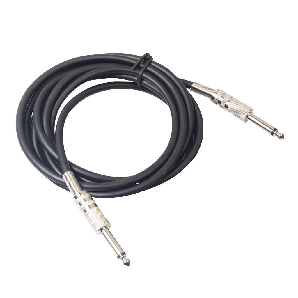 Instrument Cable 1/4inch Straight to Straight for Electric Guitar 300cm