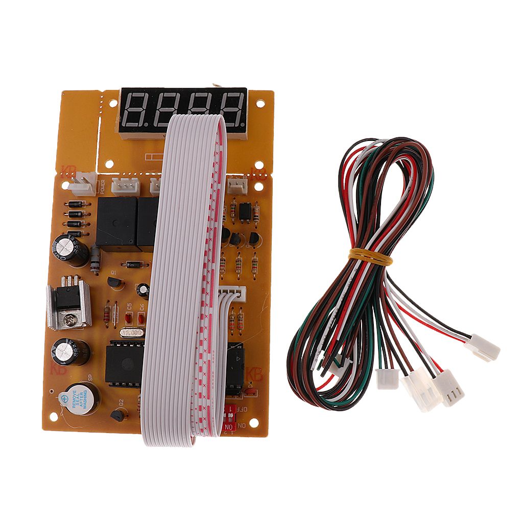 JY-18B Coin Operated USB Timer Board w/ Separate LCD Display for Arcade Mech