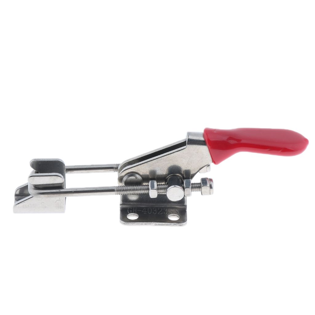 GH-40323 SS Quick Release Latch Type Toggle Clamp, 170kg Holding Capacity