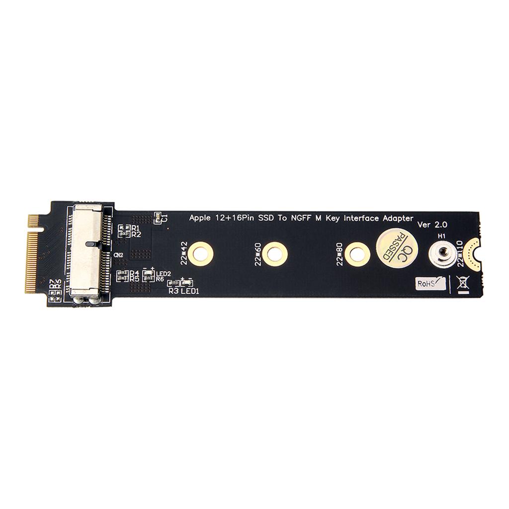 PCIe SSD to M.2 Key M Adapter Card V2.0 for MacBook Air Pro Retina  2013-17