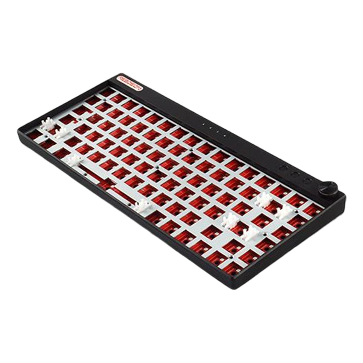 DIY Mechanical Keyboard Kit Wireless 2.4G Bluetooth 5.0 Type C for Office Black WL84 Plus