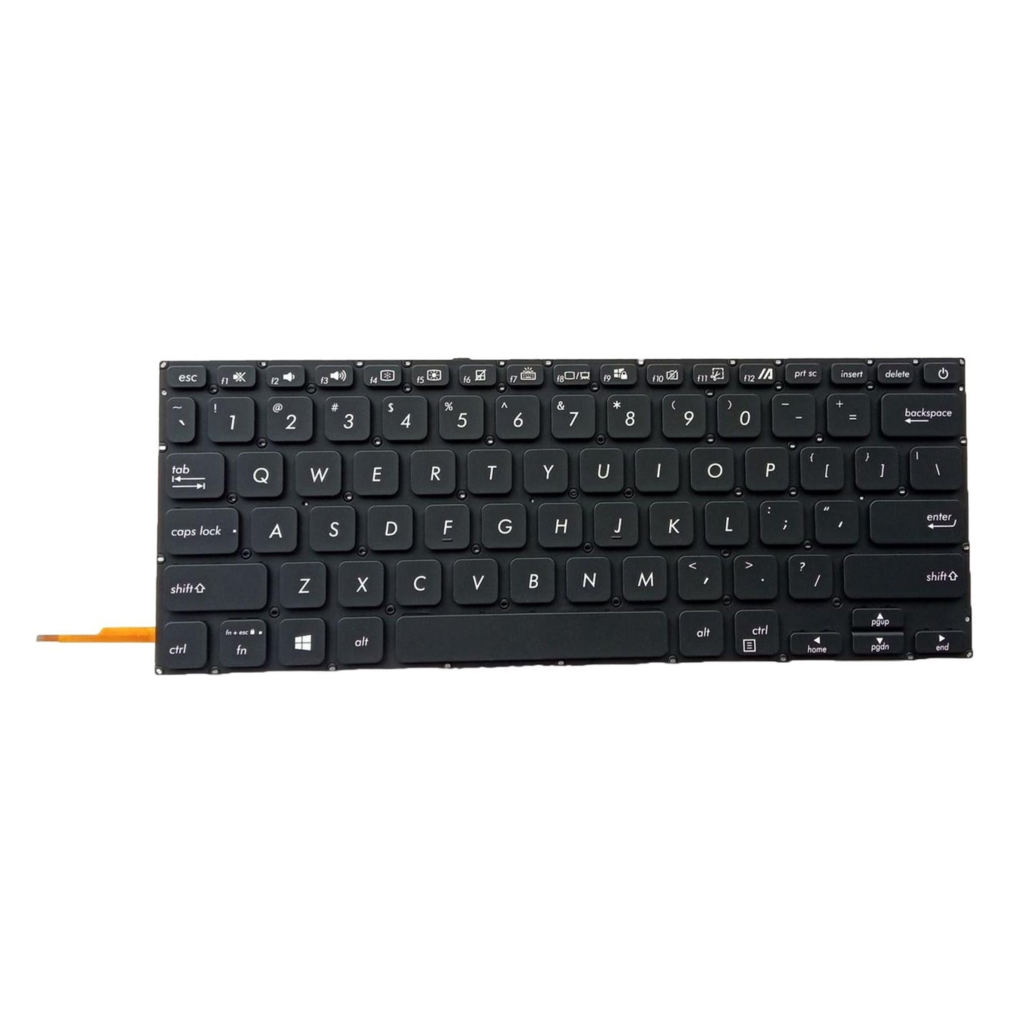 Laptop Keyboard US Layout Matte Durable for VivoBook 14 x415 x415J M4200U Black
