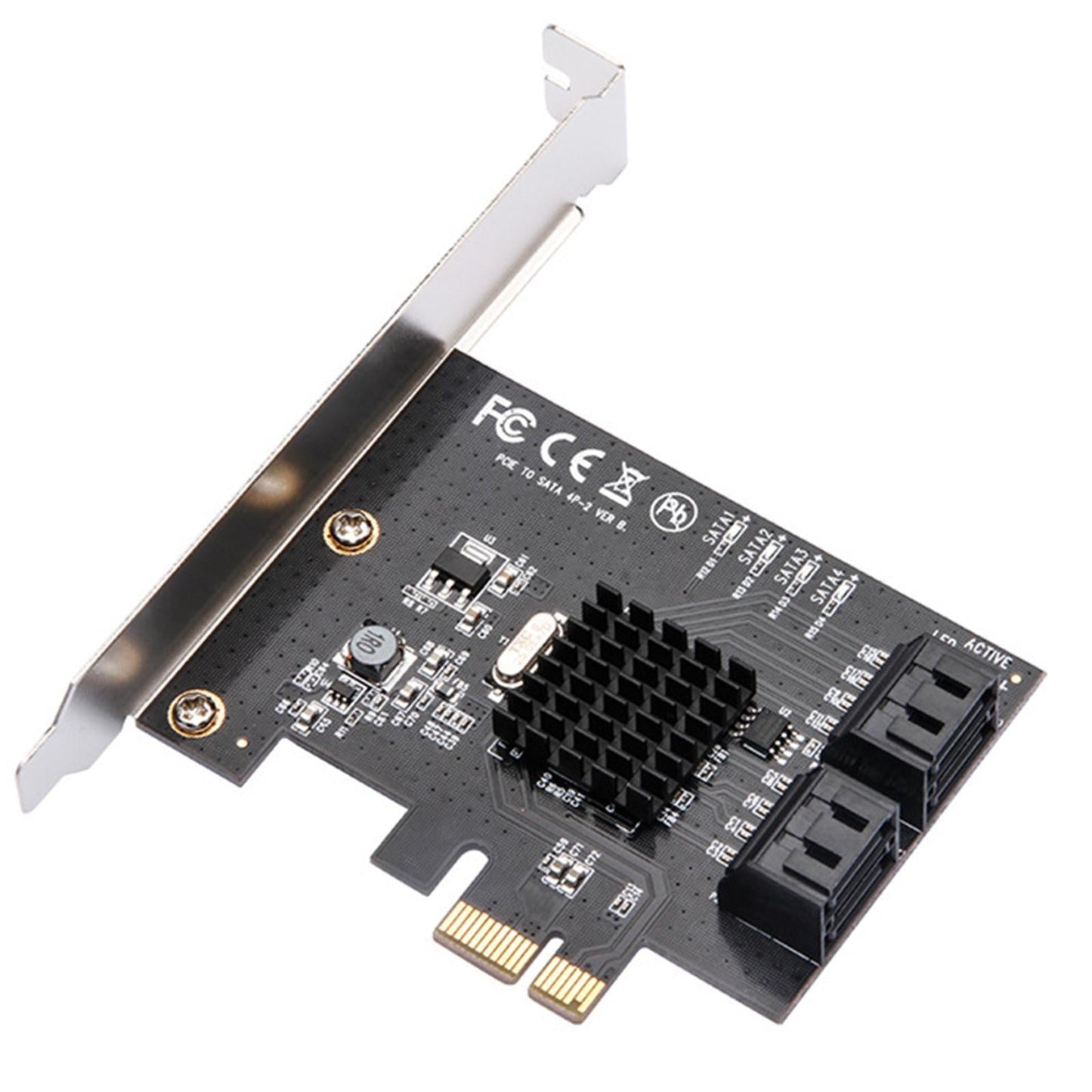 PCI-E Adapter PCI-Express SATA 3.0 4-Port Expansion Card Boards Adapters