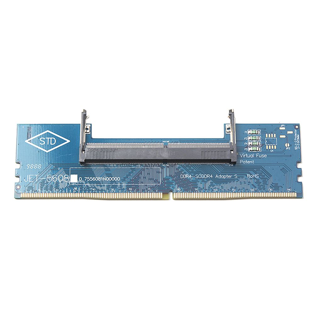 Laptop DDR4 RAM to Desktop Adapter Card Memory Tester DIMM to DDR4 Converter