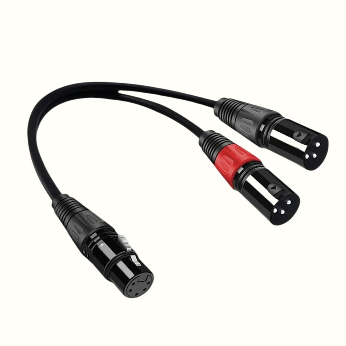 Dmx to XLR Cable 30cm Flexible for Recording Studio Loudspeakers Speakers