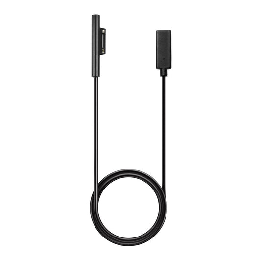 Connect for Microsoft Surface Pro 7/6/5/4/3 with USB-C 15V 4A Charging Cable