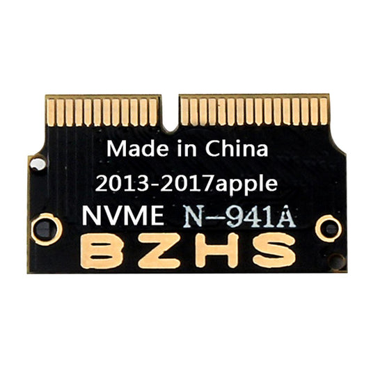 M.2 NGFF AHCI NVMe SSD M Key Converter Adapter for MacBook 13-2017 12+16Pin