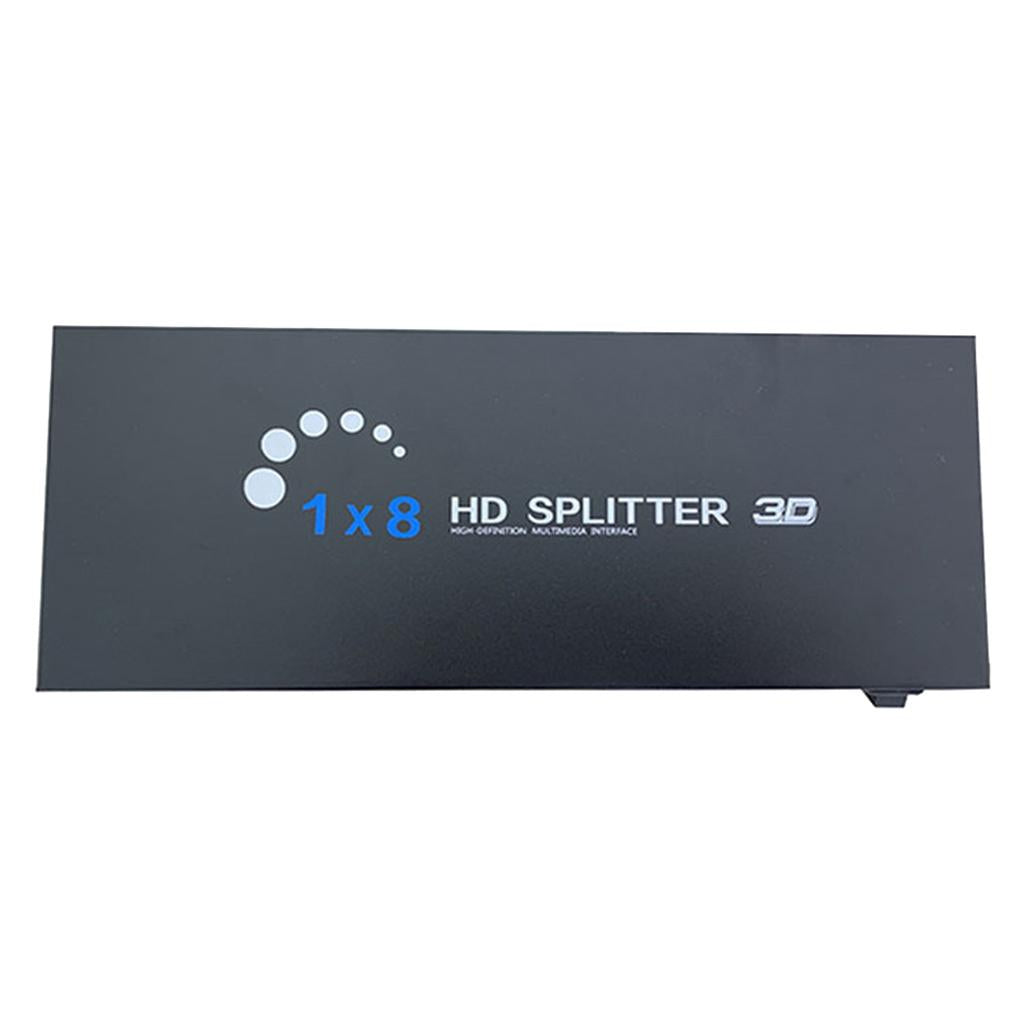 HDMI 2.0 1 in 8 out HD Automatic Manual Switcher 4K Synchronous HDMI Adapter