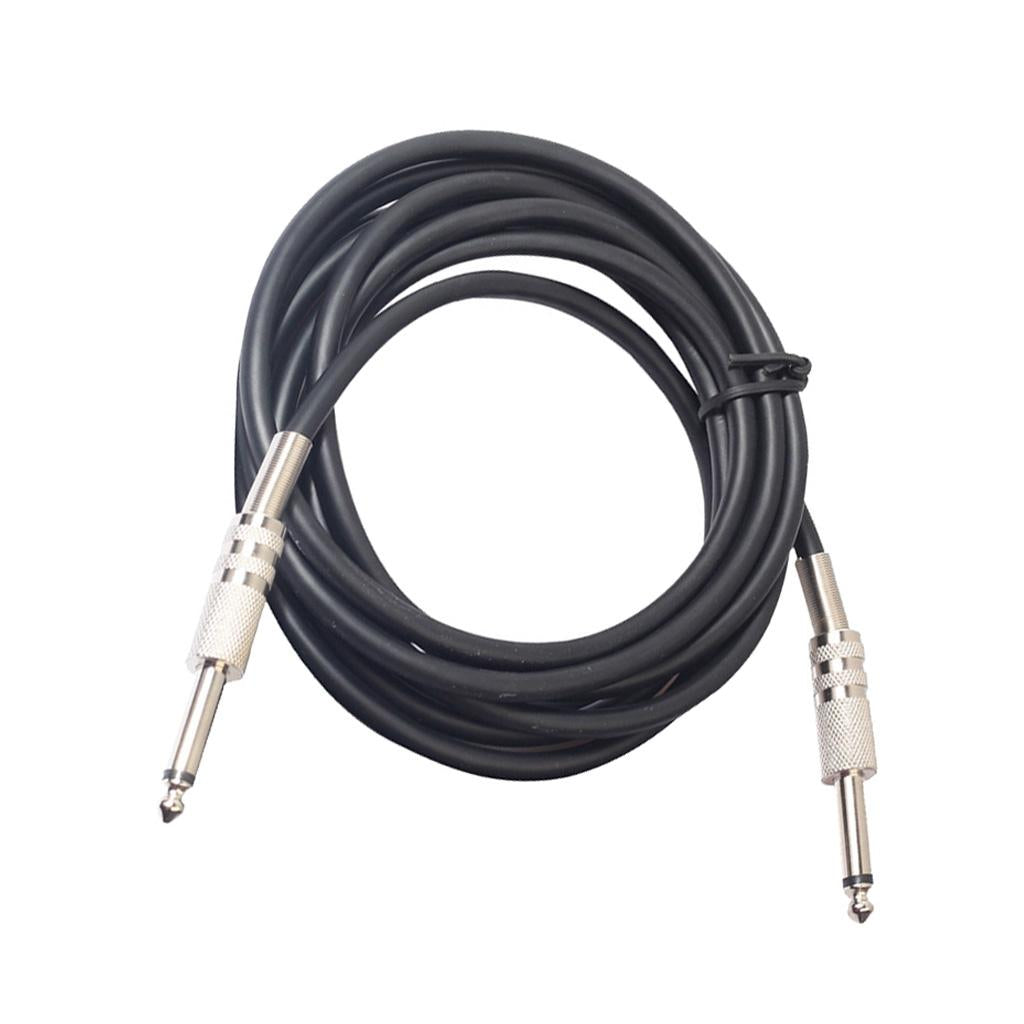 Instrument Cable 1/4inch Straight to Straight for Electric Guitar 500cm