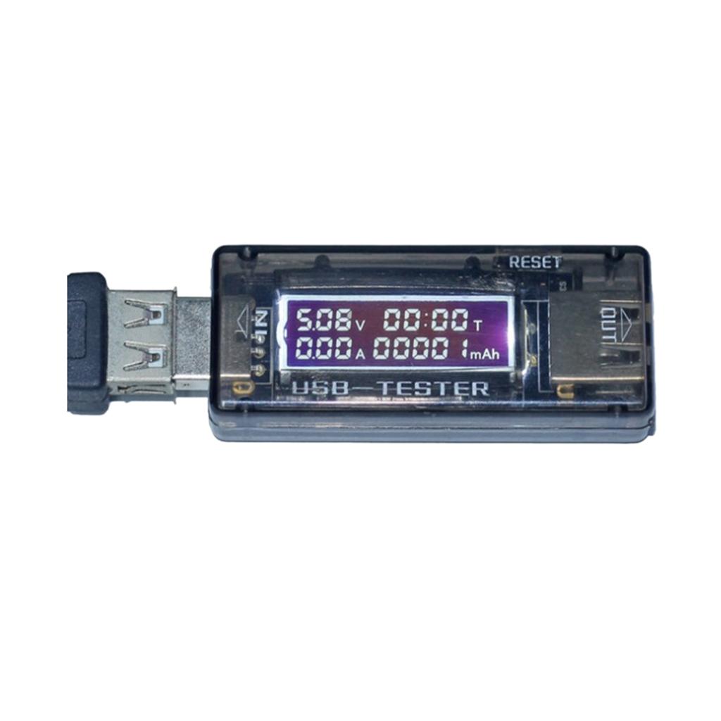 JC 2 Digital USB Safety Tester Current Voltage Capacity 5A 9V Tester