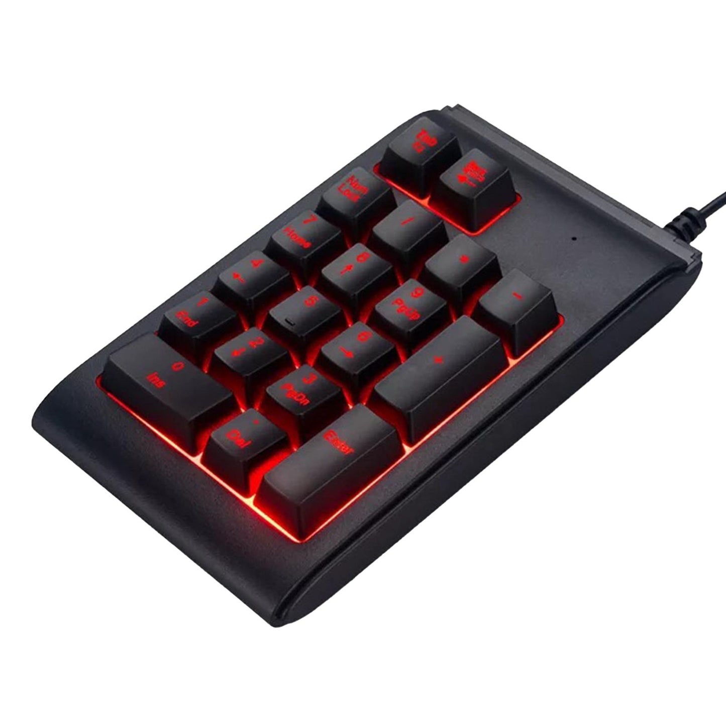 Portable Numeric Keypad Waterproof Mini Silent for Notebook Desktop Computer