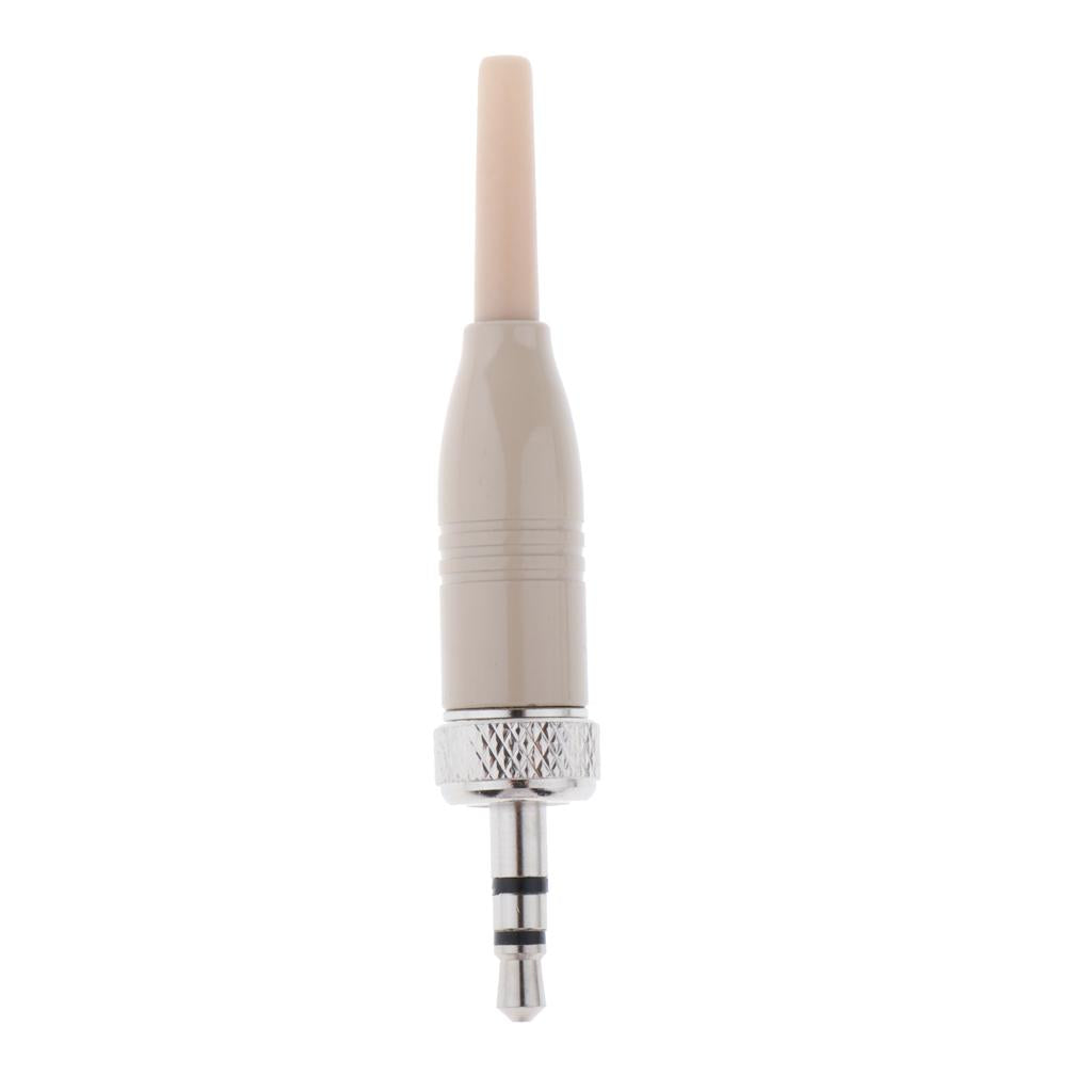 1x 3.5mm Lock Stereo Jack Male Plug DIY Connector for Microphone Normal Skin