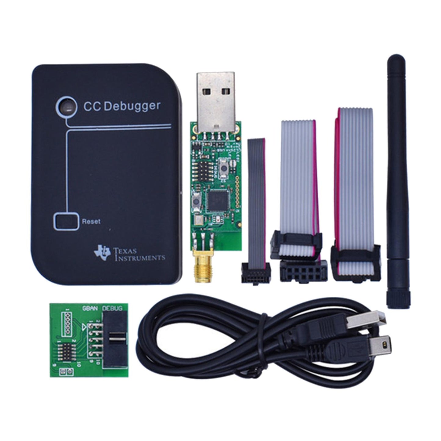 cc debugger Adapter Cable for cc2531 Simulation System for Packetsniffer CC2540