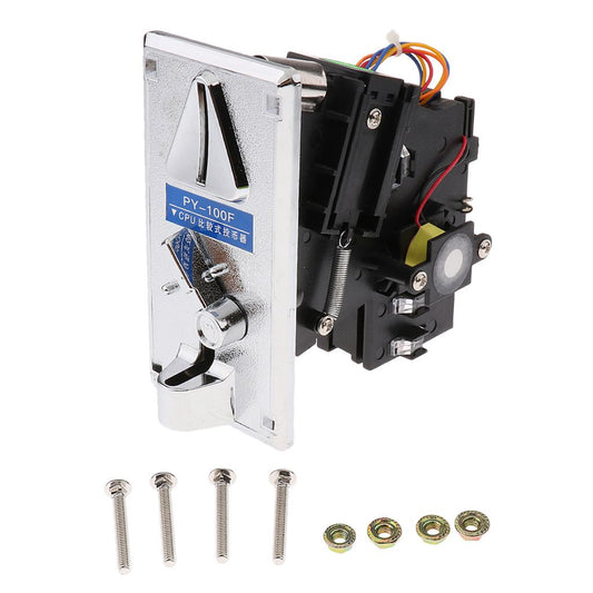Plastic Alloy Electronic Coin Selector Acceptor Vending Arcade Game PY-100F
